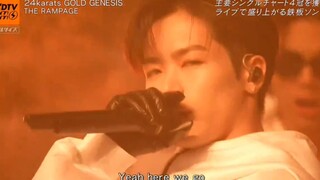 240805 THE RAMPAGE from EXILE TRIBE - 24 Karats GOLD GENESIS  @ CDTV Live Live!