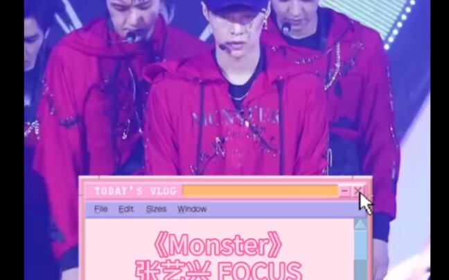 ช็อตตรงของ "Monster" ของ Zhang Yixing ฉันชอบมันมาก!