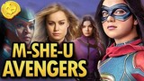 The Marvels Post Credit Leak Confirms M-She-U Avengers