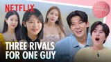 Three women fight for paradise with the same guy | Single's Inferno 3 | Netflix [EN]