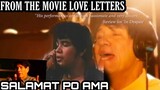 SALAMAT PO AMA | I DONT WANT TO LOVE YOU ANYMORE | Love Letters Movie | VICTOR WOOD