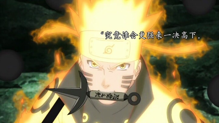 The Sage of Six Paths passed the power of the Six Paths to Sasuke and Naruto respectively