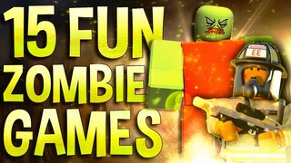 Top 15 Most Fun Roblox Zombie games to play when your bored