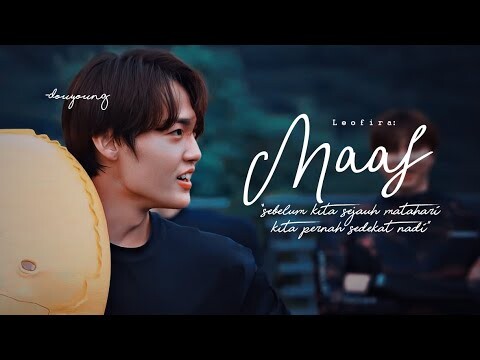 "Sebelum kita sejauh matahari, kita pernah sedekat nadi" Maaf - Doyoung Treasure