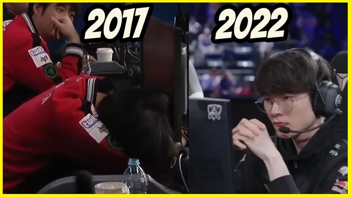 PHẢN ỨNG CỦA FAKER KHI THẤT BẠI CKTG NĂM 2017 VÀ 2022