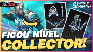 NOVA SKIN YI SUN SHIN "FLEET WARDEN" | REACT | NÍVEL COLLECTOR! | Mobile Legends: Bang Bang