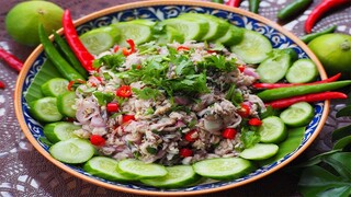 ยำปลาทูง่ายๆ แซ่บๆ กับข้าวง่ายๆ