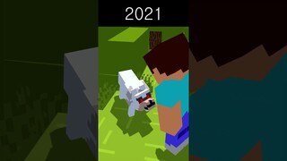 Evolution of Steve & Wolf - Minecraft Animation