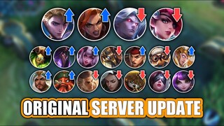 ALUCARD IS BACK IN THE META? NEW UPDATE IS LIVE ON ORIGINAL SERVER