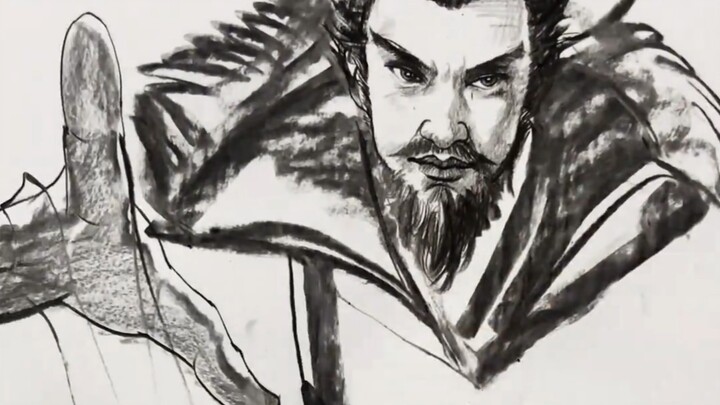 Sketsa yang dibuat dalam sekali nafas: Membawa kaisar untuk mengendalikan para penguasa wilayah