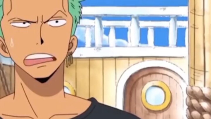 zoro kebingungan sendiri