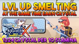 LVL YOUR SMELTING & AT THE SAME TIME EARN ALOT OF CRYSTAL - RAGNAROK X: NEXT GENERATION