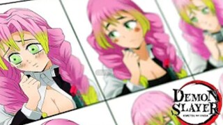 What kind of Mitsuri Kanroji can you draw using 9 anime styles?