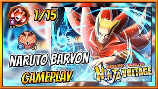 TA MUITO INSANO !!! NARUTO BARYON F2P NO ATTACK MISSION - NARUTO X BORUTO NINJA VOLTAGE