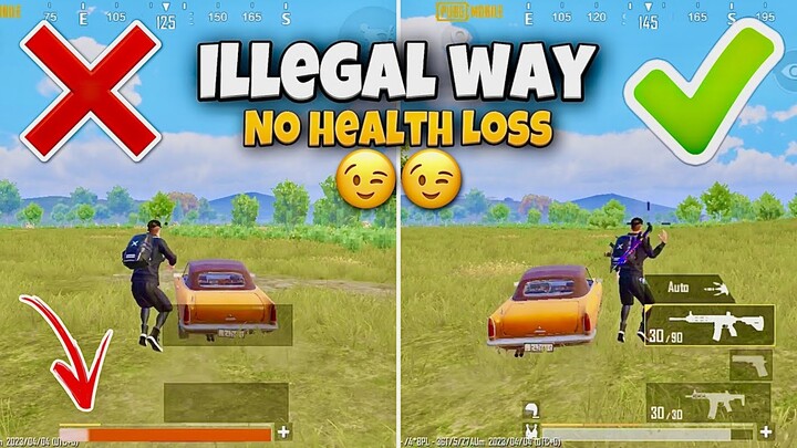 Illegal Way 😳 To Exit a Vehicle Without Losing Health ✅❌