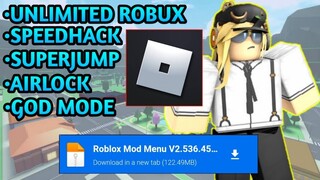 Roblox Mod Menu | v2.536.453 |✓Free Robux, God Mode, No Crash, Speedhack, Invisible | 100% Working