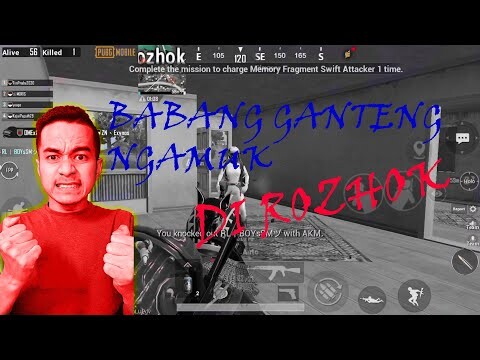 BABANG GANTENG NGAMUK DI ROZHOK, KE LOBBY KO !! PUBGM INDONESIA