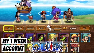 My 1 Week Old Account Gameplay S43-Boa! One Piece OPG: Treasure Island Mobile