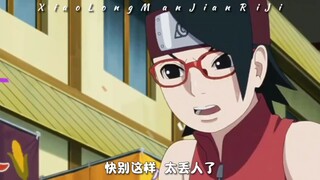 佐助不知如何和女儿相处