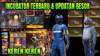 FREE FIRE!! BOCORAN INCUBATOR TERBARU, EVENT GRATIS, TOP UP BONUS, BELI 1 GRATIS 2