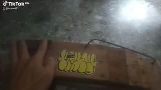 front grind to smith grind to shuv it out to manual