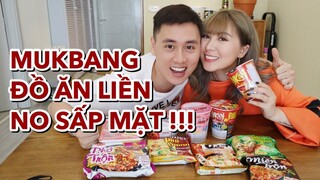 Mukbang Đồ ăn liền Việt Nam | ngon hay dở | Gia Đình Cam Cam Vlog 102
