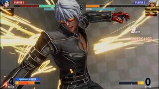 KOF15　チャンピオン　K´　鬼の54Hitコンボ　体力差を一気になくす