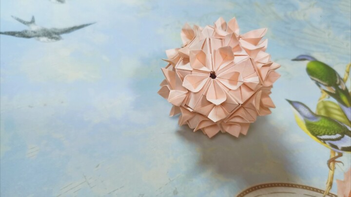 【Flower Ball Tutorial】Peach