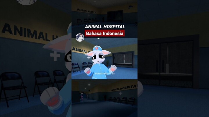 [ANIMAL HOSPITAL] MAHLUK HITAM ! BAHASA INDONESIA #feedshorts #roblox #animalhos