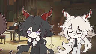 [Arknights] Black and white, bleating, glaring at you (Czerny:?)