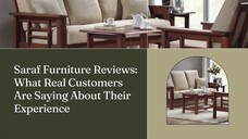 Saraf Furniture Reviews What Real Customers Are Saying About Their Experience