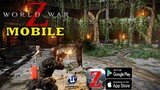 World War Z Mobile GAMEPLAY  TRAILER multiplayer cooperative shooting game 2021