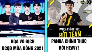 Free Fire | HQA Vô Địch ĐCQĐ Mùa Đông 2021, Panda Chính Thức Rời HEAVY! | Akai