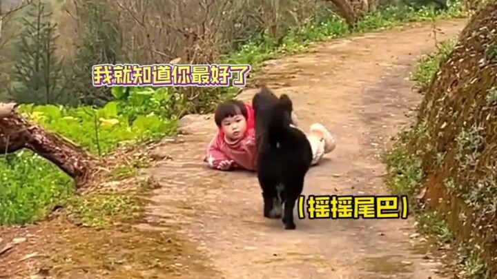 Human babies + puppies = double the healing vibes!