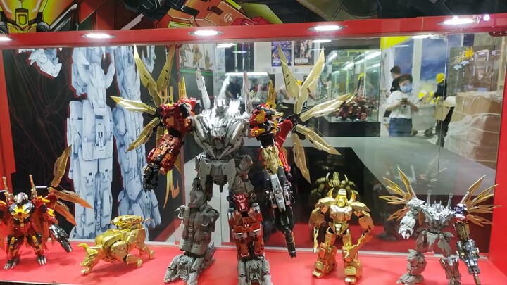 New products are super shocking! 2021 Guangzhou CICF exhibition Zangwan Pavilion Transformers exhibi