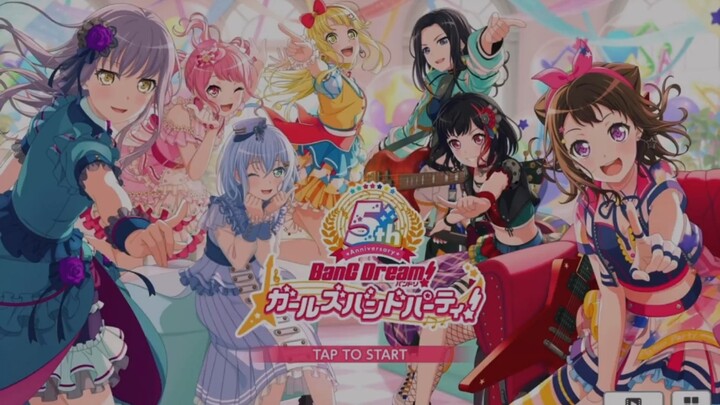【Bang Dream!】邦邦1周年到8周年登录界面合集