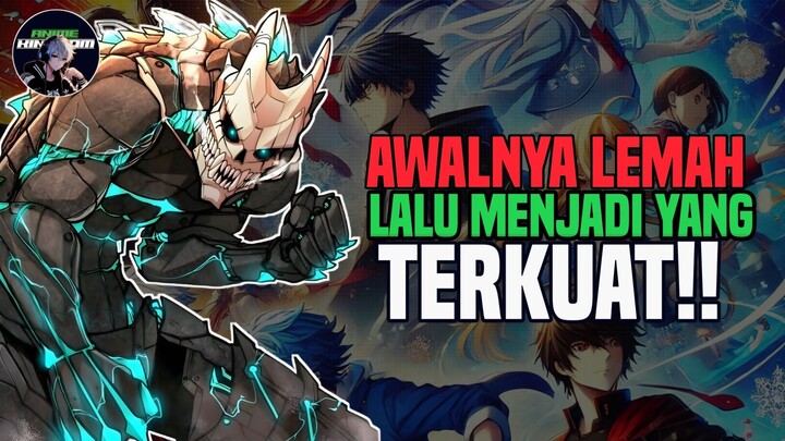 REKOMENDASI ANIME MC AWALNYA LEMAH LALU MENJADI YANG TERKUAT‼️