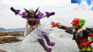 [𝟒𝐊Remake] Anku VS Eiji Greedy OOO Dinosaur Union (Kamen Rider Oz Christmas Ride Bab Terakhir) Burun