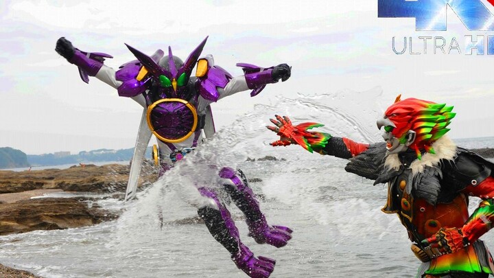 [𝟒𝐊Remake] Anku VS Eiji Greedy OOO Dinosaur Union (Kamen Rider Oz Christmas Ride Final Chapter) Bird