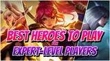 Best Heroes To Play For Expert-Level Players | Honor of Kings Global | Guide | Build and Arcana