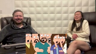 Chinese & British couple React to Family Guy Funniest Dark Humor Compilation | Reaction