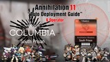 [Arknights] Annihilation 11 South Prison (6 Operator) Strategy Deployment Guide