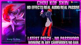 Chou KOF Skin Script with Voice | HD Effects | Real Audio | Real Passive | Mobile Legends