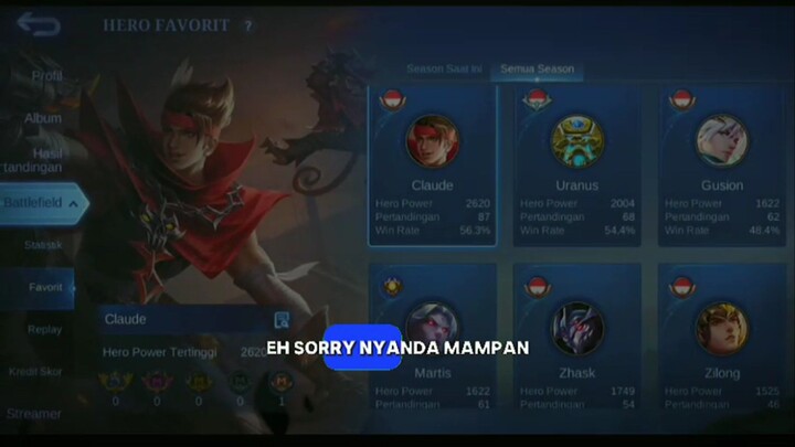 bljr gs di CLβ belajar gs di rank β