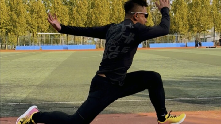 فجأةً أحسنت! كم خطوة تحتاج لقطع مسافة 100 م في قفزة متواصلة؟