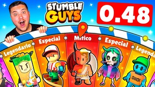 COMPRO 500 RULETAS y consigo TODAS las NUEVAS SKINS de STUMBLE GUYS! 😱