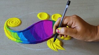 Vẽ tranh cát chữa bệnh! Nó làm tâm trạng tôi vui vẻ suốt cả ngày!