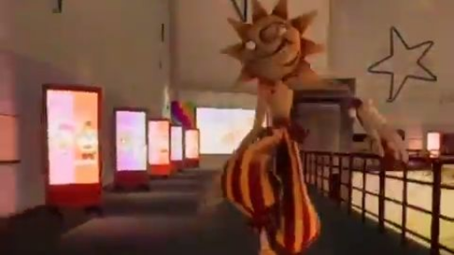 (five nights at freddy's security breach) LOOK AT HIS LITTLE SKIPS MOONDROP