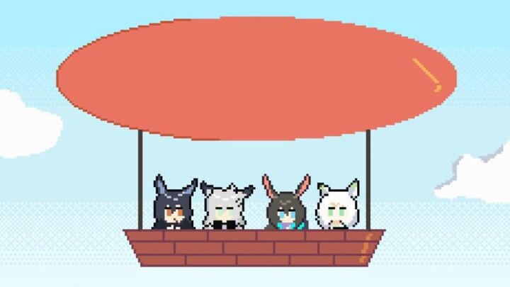 【明日方舟】坠落的飞艇，从下面看？还是从侧面看？