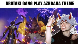 Arataki gang play Azhdaha rock theme